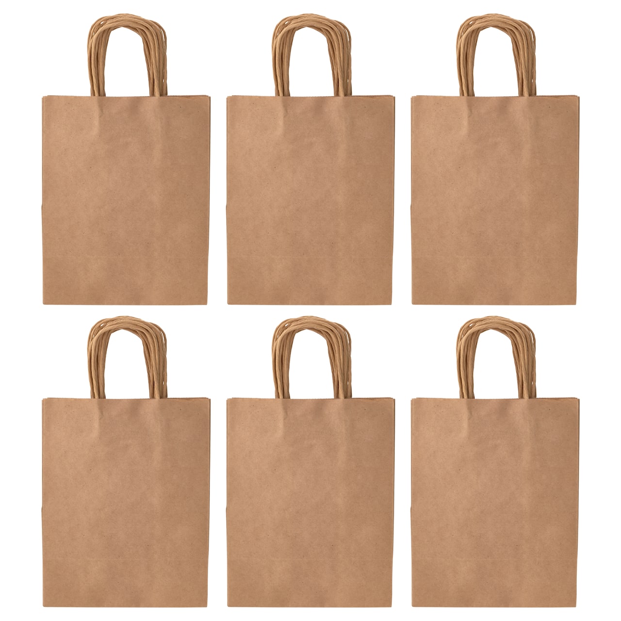 6 Packs: 13ct. (78 total) Medium Kraft Paper Gift Bags by Celebrate It™